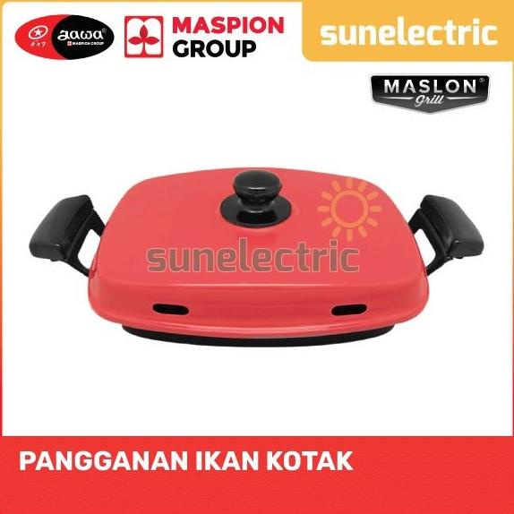 *****] Maspion Panggangan Ikan Kotak 25 cm - Hitam