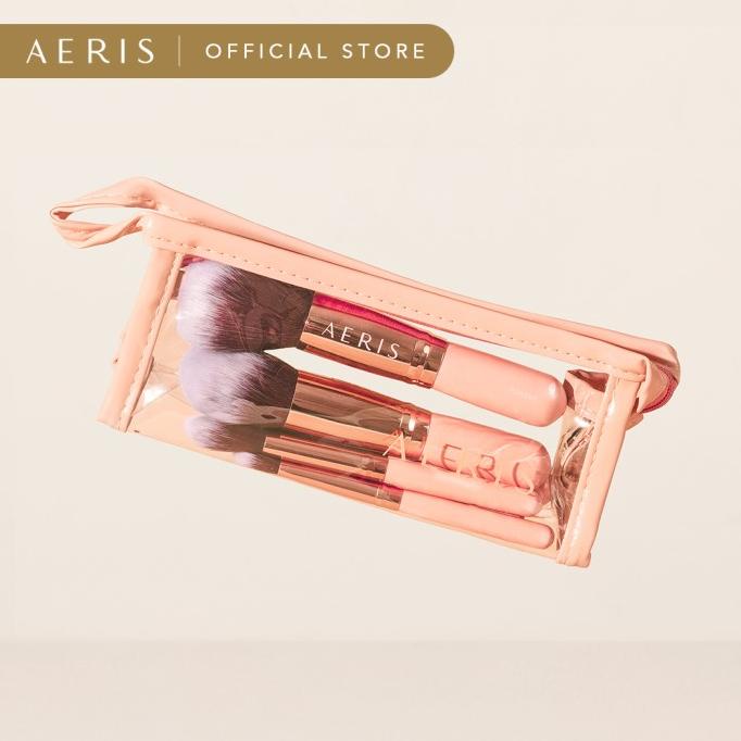 AERIS BEAUT The Coral Travel (7 pcs Face & Eye Brush Set)