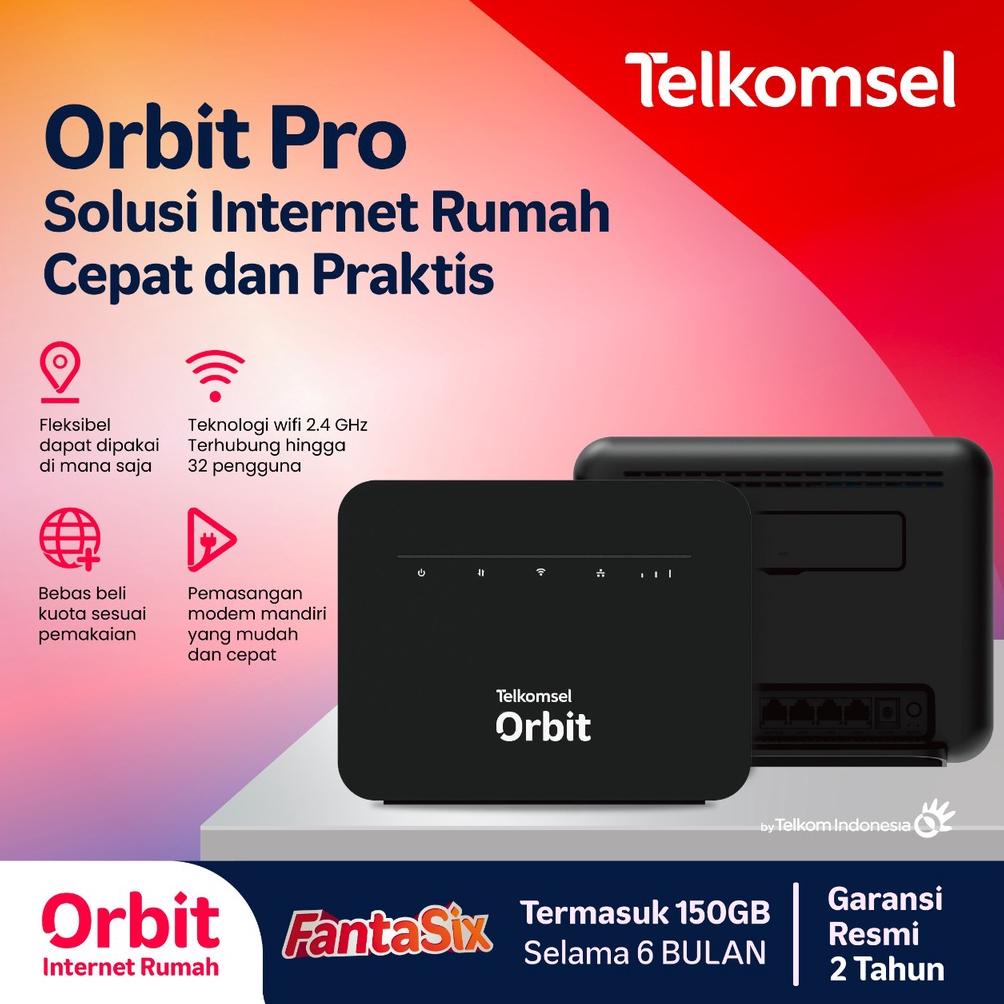 Telkomsel Orbit Pro Modem Wifi 4G High Speed