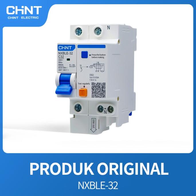 Rcbo + Mcb Chint Nxble-32 1P+N 6 10 16 20 25 32 (A) 6Ka