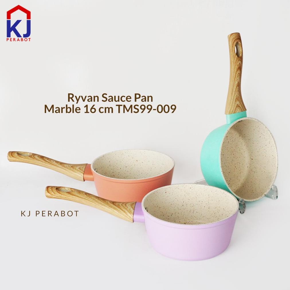 Kj Perabot - Ryvan Sauce Pan Marble 16Cm Tms99-009