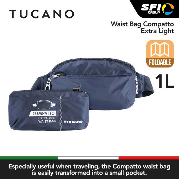 SALE Tucano Compatto Extra Light Waist Bag BPCOWB Termurah