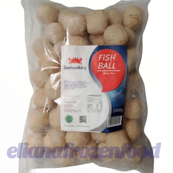 

SEAFOODKING FRIED FISH BALL 1 KG BAKSO IKAN GORENG