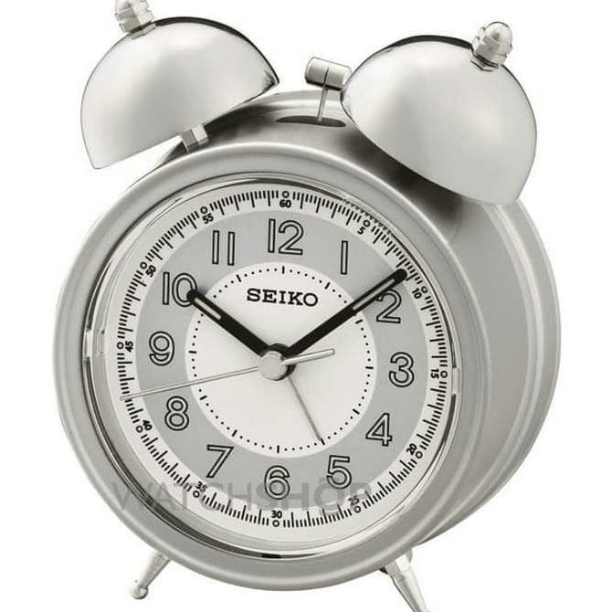 Jam Meja Weker SEIKO ORIGINAL QHK035S Funny Bells Best Seller QHK035