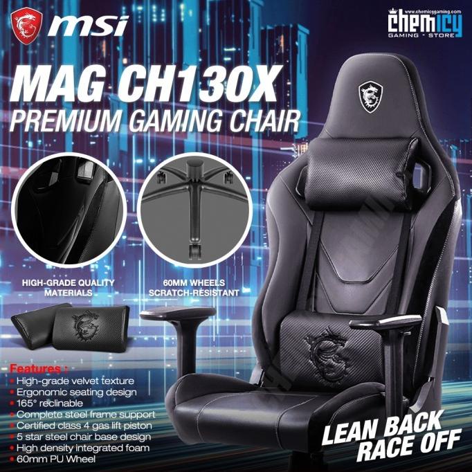 

KURSI GAMING MSI MAG CH130X GAMING CHAIR / KURSI GAMING EL09I09A82L