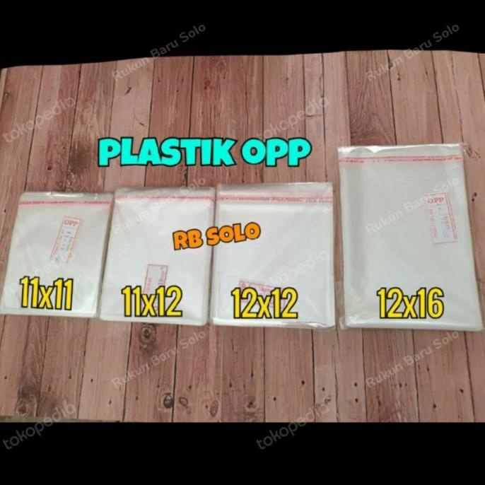 ;&;&;&;&] Plastik OPP (11x11, 11x12, 12x12, 12x16)