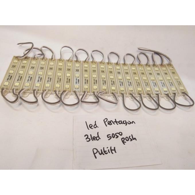 "'''] Lampu Led Module/ Modul Strip 3 Led/ Mata 35 watt 12 Volt 5050 ROHS