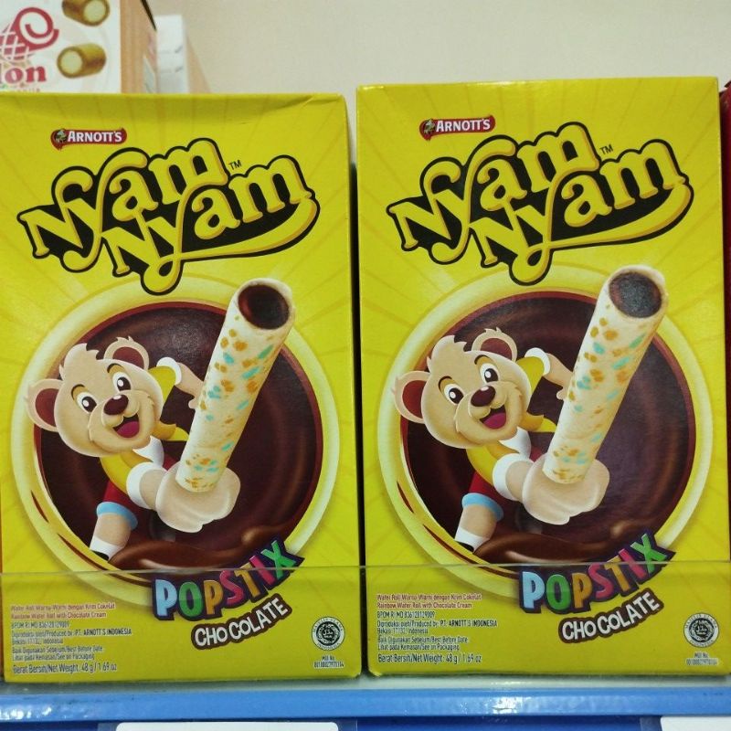 

nyam nyam popstick chocolate 48g