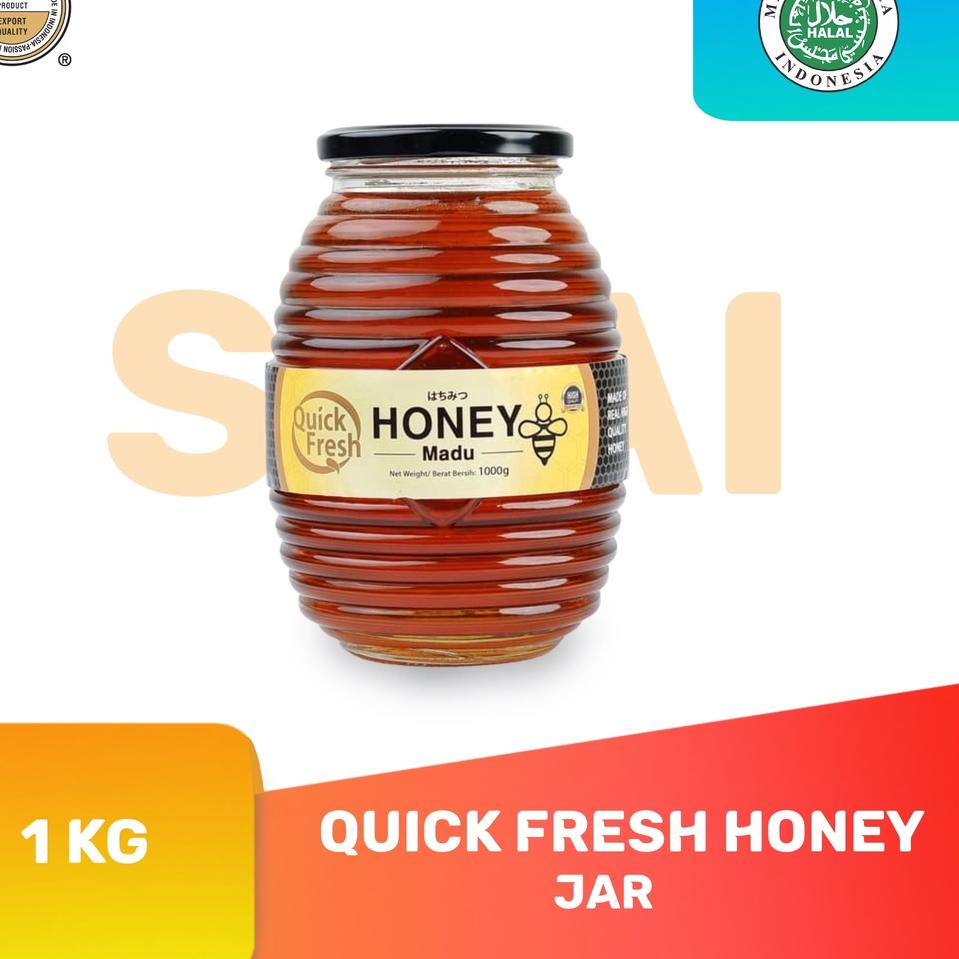 

12.12 SALE Quick Fresh Madu Honey 1 kg Jar 