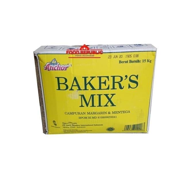 

Terlaris BAKERS MIX ANCHOR 1 KG BUTTER BLEND HALAL IMPORT UTK KUE KERING gas !!