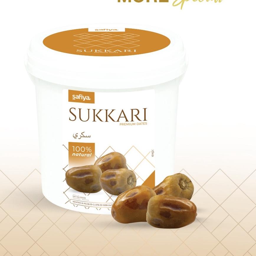 

12.12 HARGA GROSIR Kurma Sukari Al Qosim 850 gram | Kurma Sukari Ember High Quality buruan