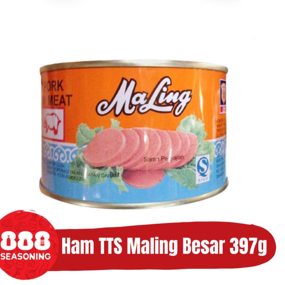 

✨TERBARU✨ HAM TTS/ MALING TTS LUNCHEON PORK MEAT 397g gas !!