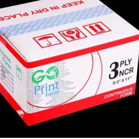 

Original CONTINOUS FORM 9.5 x 11/2 3 PLY PRS (BAGI 2) !