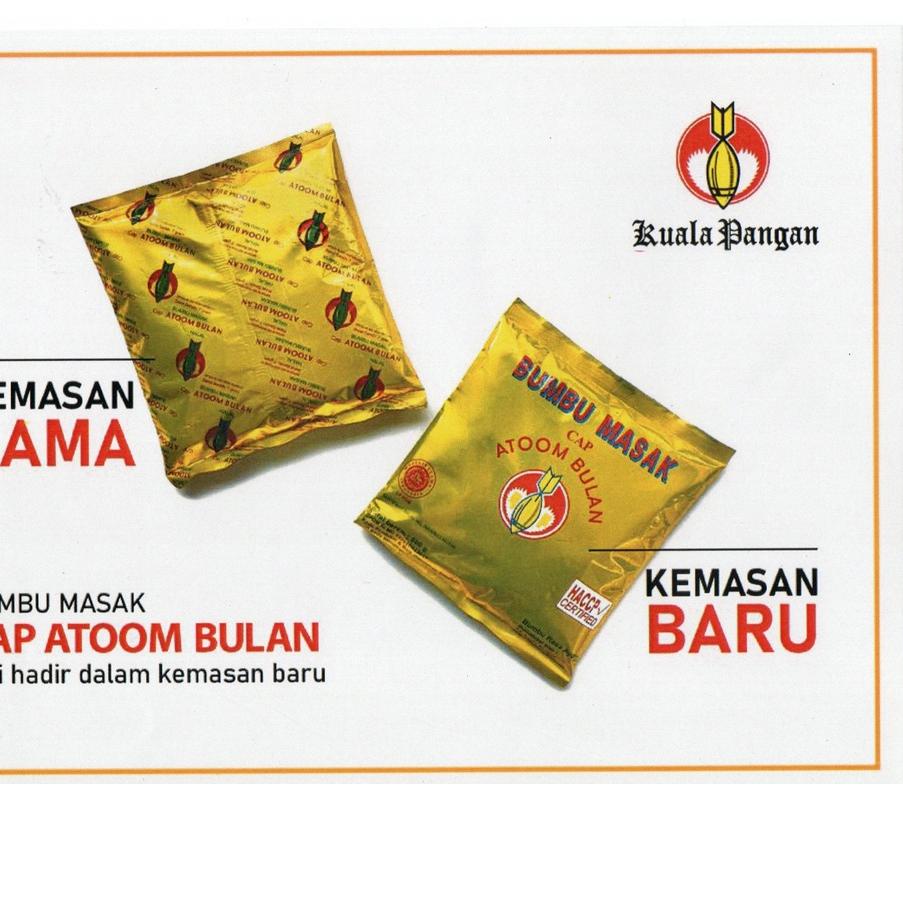 

️✔️✔️ Bumbu Masak Cap Atoom Bulan / Atom Bulan (500gr) 
