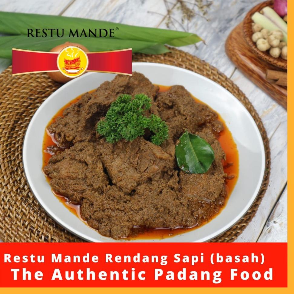 

Termurah dan terbaik Restu Mande [Terbaru] Rendang Sapi (Basah) Rendang Original 300gr 