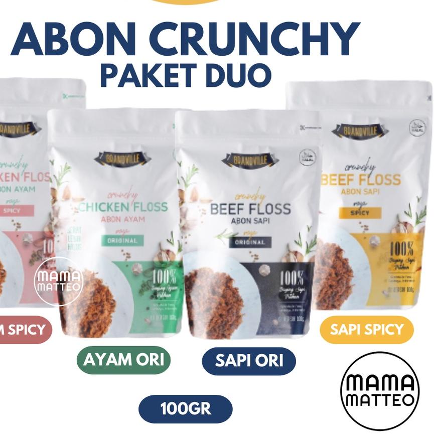 

Termurah GRANDVILLE Abon Anak SAPI AYAM Original / Spicy GrandVILE GRAND VILLE FLOSS HALAL MPASI CRUNCHY KRIUK / BANDUNG gas !!