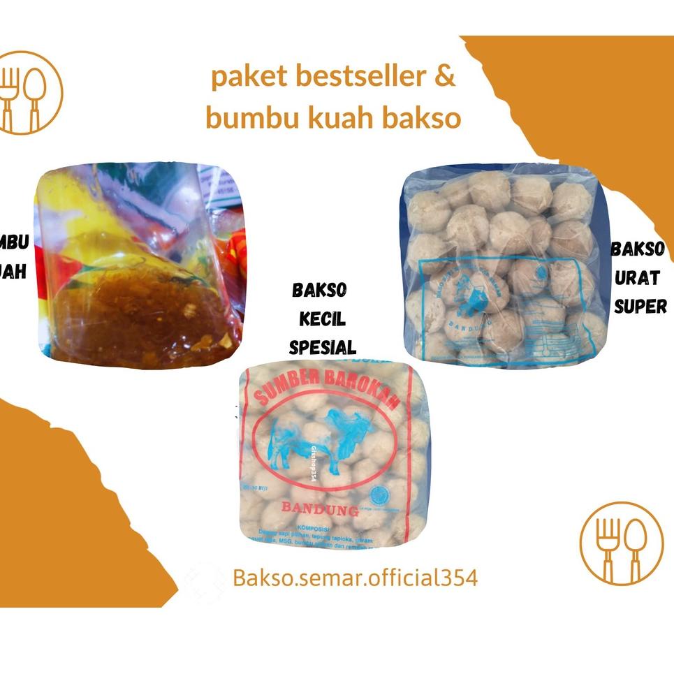 

12.12 FLASH SALE Bakso Sapi Super ukuran sedang / Paket Bakso Sapi super Cap Semar Plus Kuah Bakso !!!