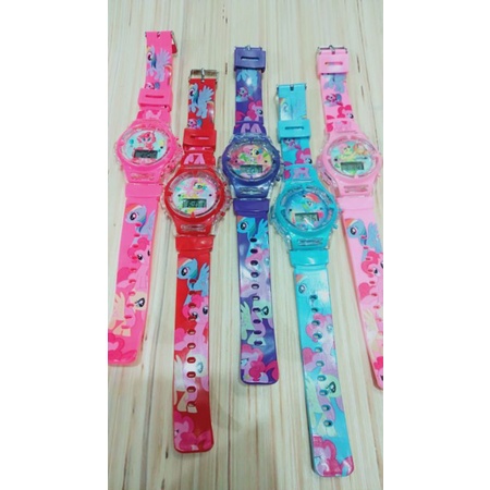 JAM TANGAN ANAK PEREMPUAN LAKI LAKI MUSIK LAMPU  846