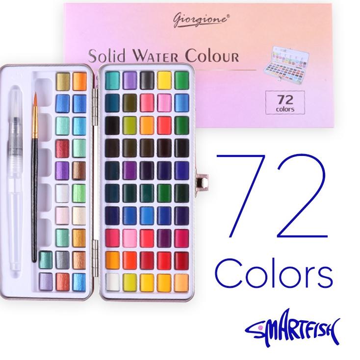 

Discount Smartfish Watercolor Paints 72 Warna Murah Irit