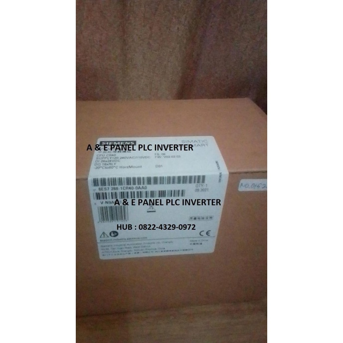 PLC Siemens S7-200 S7 200 Smart 6ES7288-1CR40-0AA0 6ES7 288 1CR40