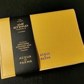 New Sale Tas Kit Amenity Acqua Di Parma From First Class Etihad Stok Terbatas