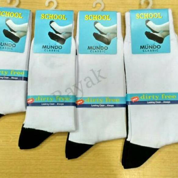 Dicari kaos kaki sekolah MUNDO, kaos kaki MUNDO school Sekarang Hadir