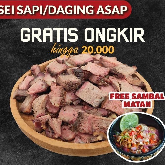 

Promo Sei Sapi / Daging Sapi Asap Frozen Food 200 Gr Original Tumblrungu