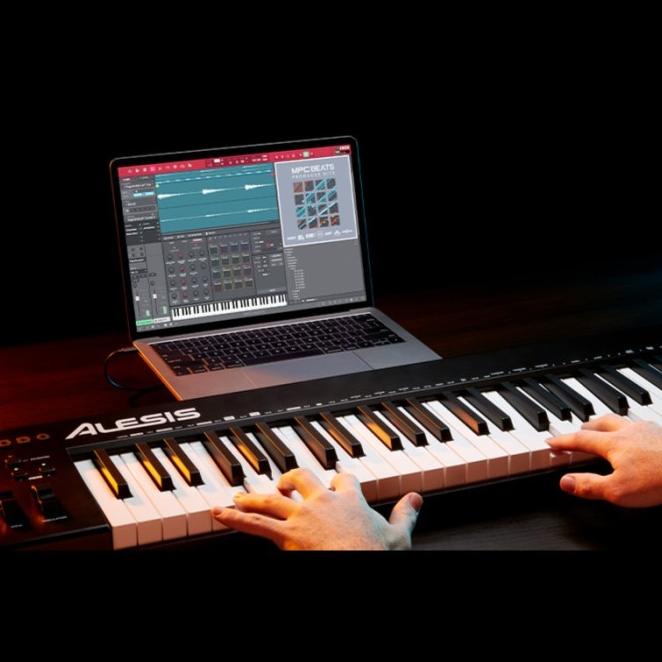 Promo Promo Alesis Q88 Mkii 88Key Usbmidi Keyboard Controller Terlaris
