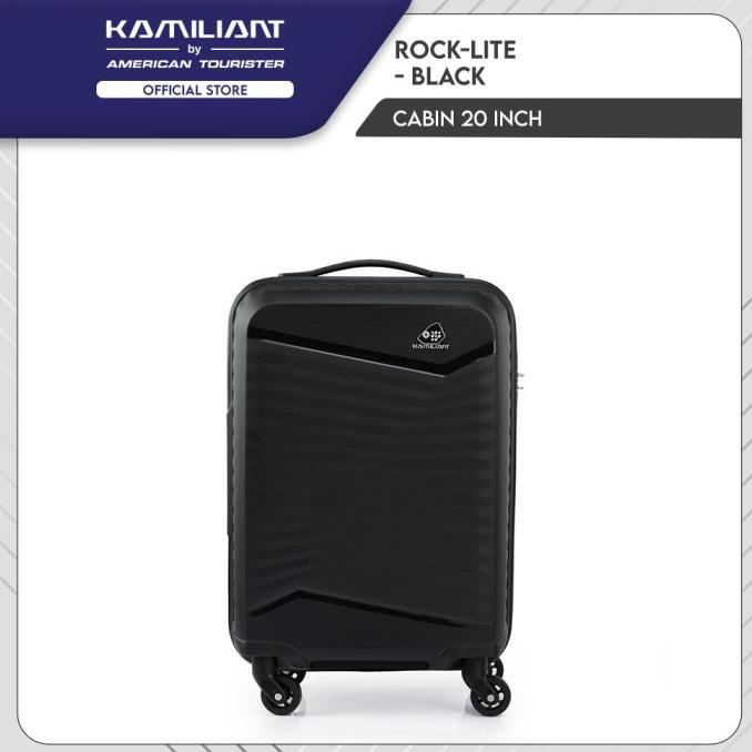 Kamiliant by American Tourister Rock Lite Cabin 20 inch - Black