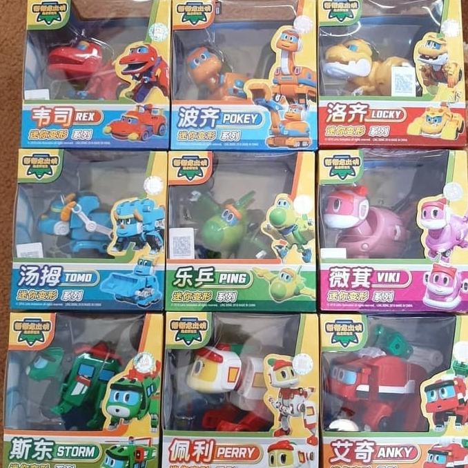 Flash Sale Gogo Dino/Mainan Gogo Dino/Robot Gogo Dino/Mobil Gogo Dino/Dino Robot Terlaris