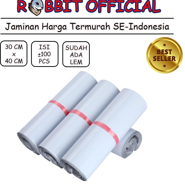 

Berhadiah PLASTIK POLYMAILER PUTIH / WHITE - [30x40] 100 PCS Polymailer Putih Premium Glossy Super Pembelian
