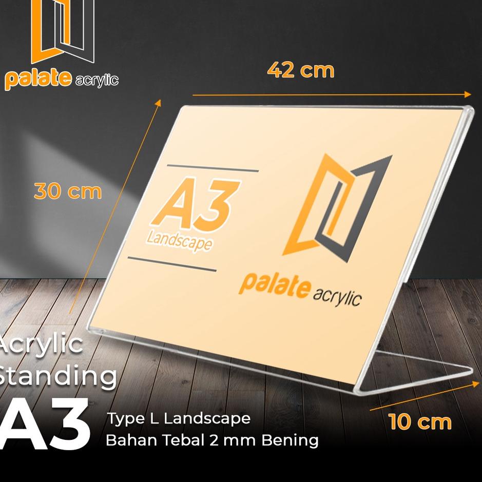 

Payment AKRILIK A3 TYPE L LANDSCAPE / AKRILIK A3 L LANDSCAPE 2MM Lebih Istimewa