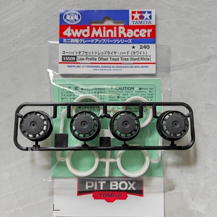 Tamiya Velg Dish Carbon + Hard Offset 15509 Paket Bundling