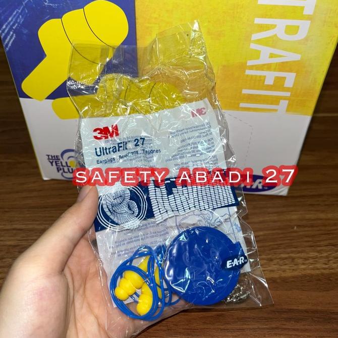 ORIGINAL Earplug 3M Ultrafit 4002 + Casing 1 BOX