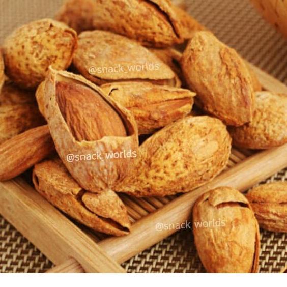 

Limited ✅ Kacang ALMOND ROASTED ARAB MILK FLAVOUR in Shell Panggang 1000gr 1kg Oleh Oleh Haji