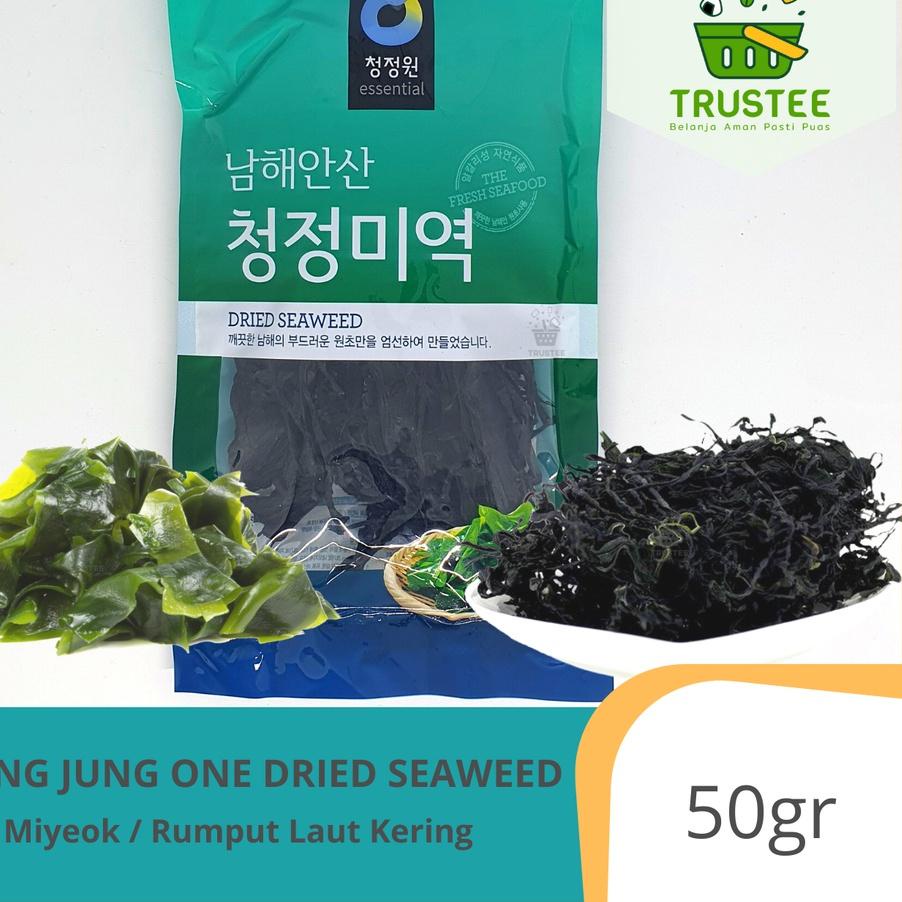 

Terbaru ⭐ DRIED SEAWEED MYEOK / RUMPUT LAUT KERING 50 GR CHUNG JUNG ONE DAESANG Miyeok
