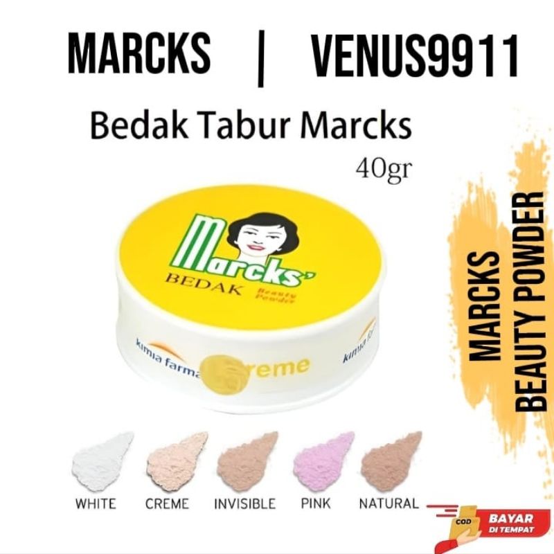 LOOSE POWDER MARKCS / BEDAK TABUR MARCKS