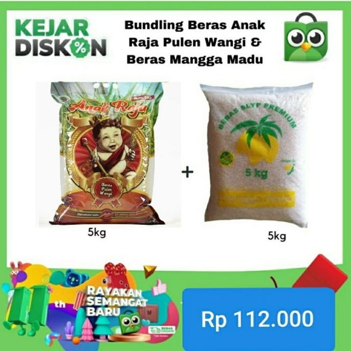 

(:(:(:(] Paket Sembako Anak Raja Pulen Wangi & Mangga Madu