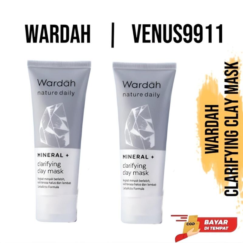 ❤️ MASKER WARDAH  ❤️ CLARIFYING CLAY MASK / MASKER WARDAH NATURE DAILY