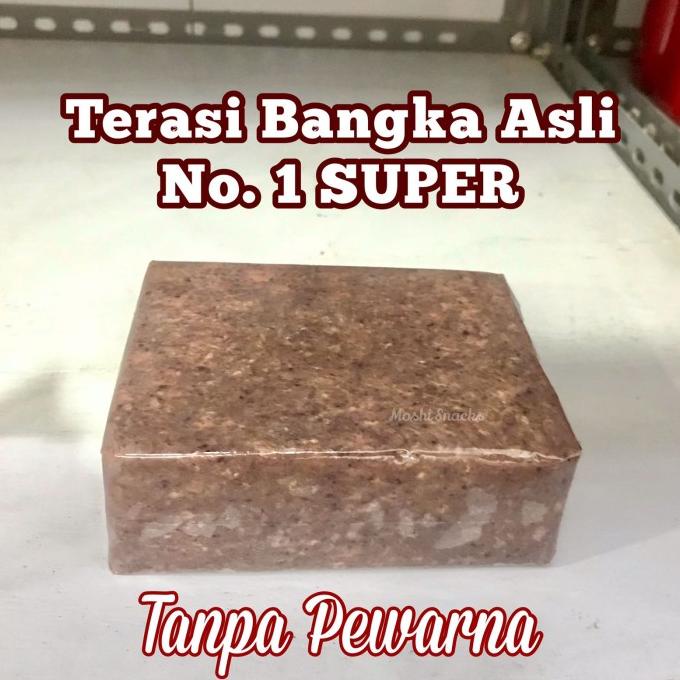 

Terasi Udang Bangka Mentah No 1 Asli 500gr / Terasi Bangka Super