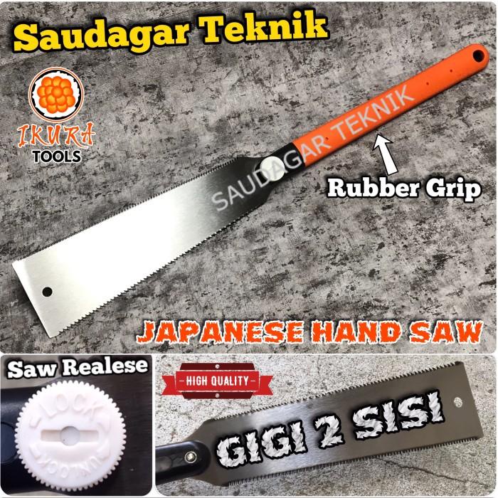 Terlaris Gergaji Jepang Ryoba Double Edge Gergaji Kayu Bambu Pvc Hand Saw Ryoba