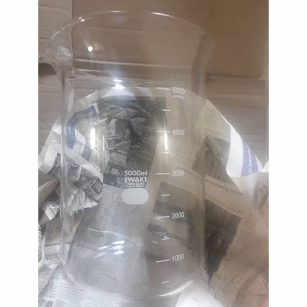 Iwaki Beaker 5000 ml Low Form/Iwaki 1000BK5000