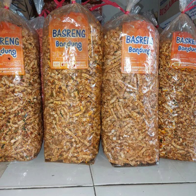 

BASRENG BANDUNG PEDES DAUN JERUK 250g KRESS BUMBU MELIMPAH RUAH MEDOK SNACK KILOAN MURAH