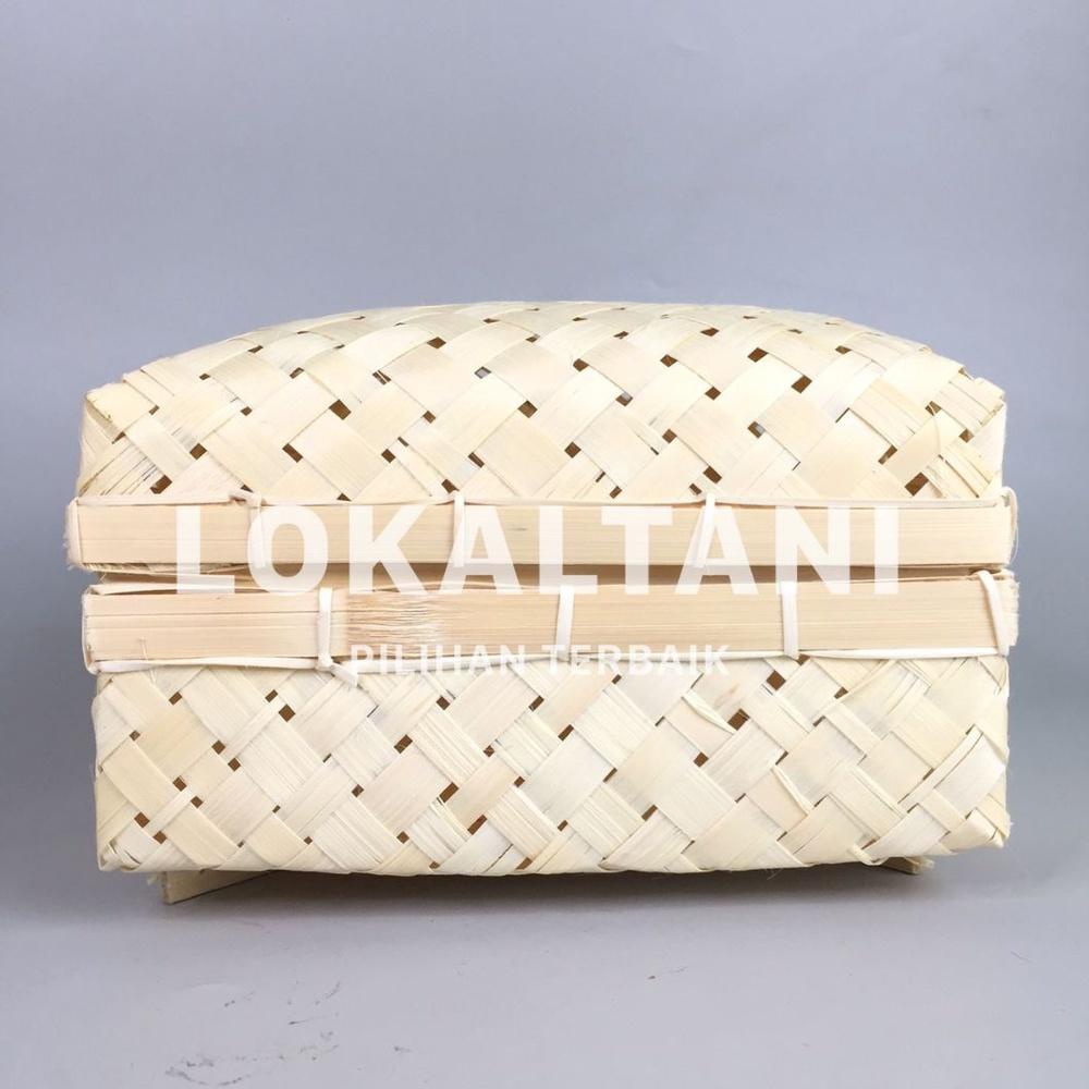 

⚡COD⚡ Besek 25x25CM kaki bambu premium kokoh