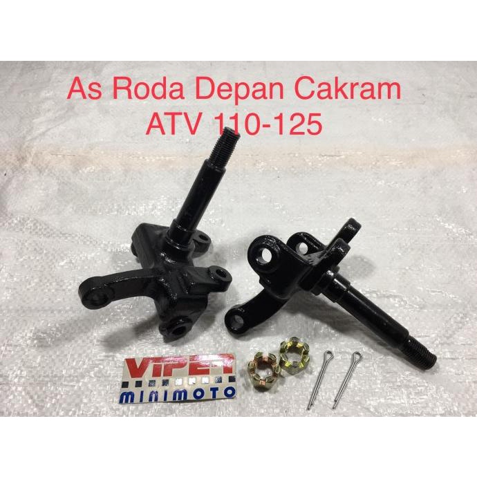 As Roda Depan - Knuckle Cakram ATV 110 & 125 - Gokart - Buggy