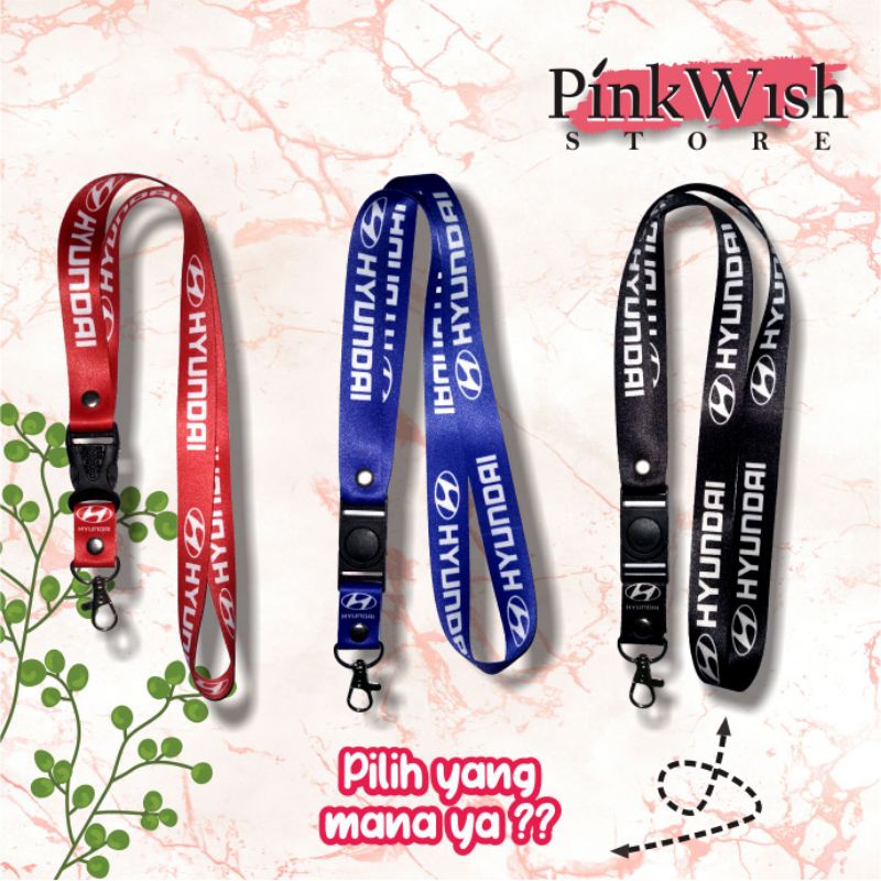 

Tali Id Card / Lanyard HYUNDAI [READY STOCK] TERMURAH!! Beli Eceran Rasa Grosir