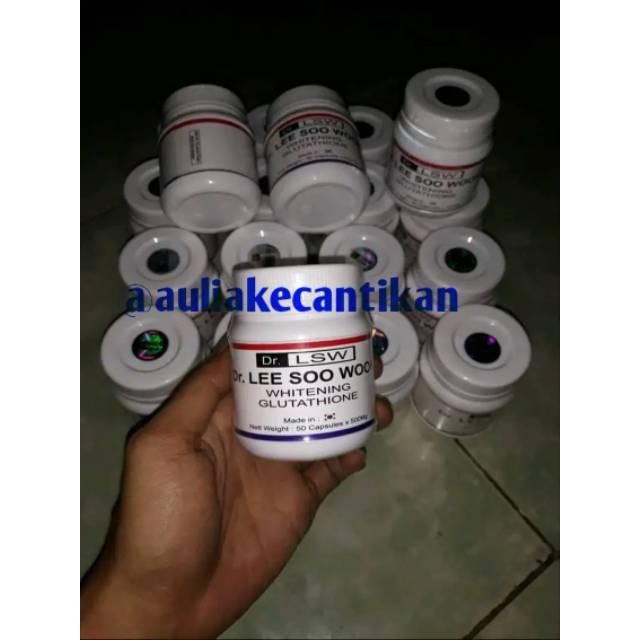 Dr.LSW ASLI Dr LSW ORIGINAL PEMUTIH BADAN/BOKONG/PANTAT/ANTI SELULIT SELURUH TUBUH KAPSUL LSW KOREA