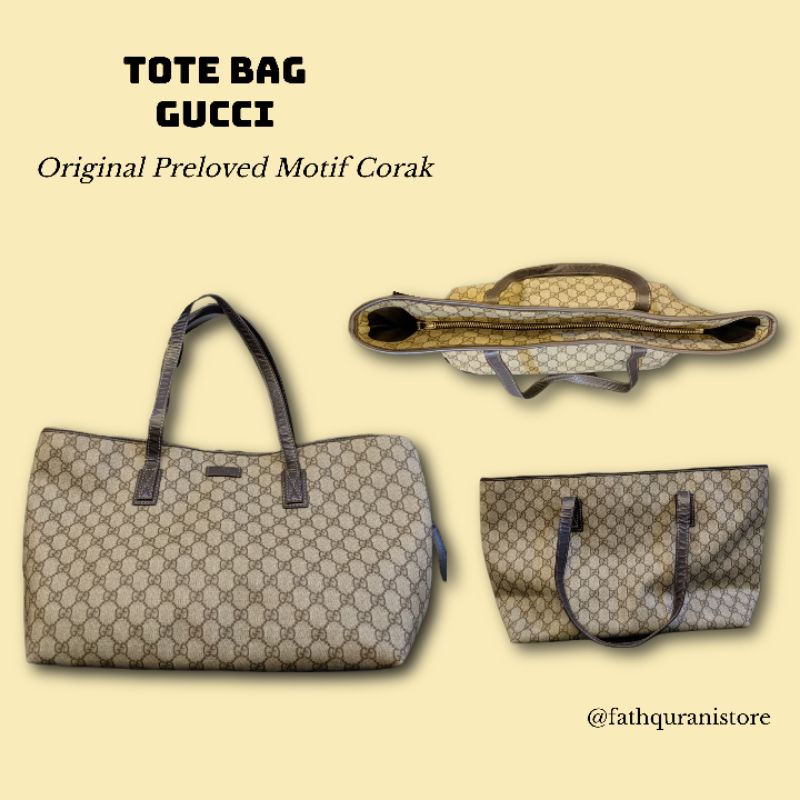 TOTE BAG GUCCI ORIGINAL TAS WANITA