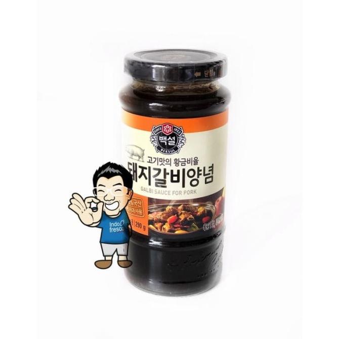 

Beksul Korean BBQ Galbi Sauce For Pork- Saus Bumbu Kalbi Marinasi 290g