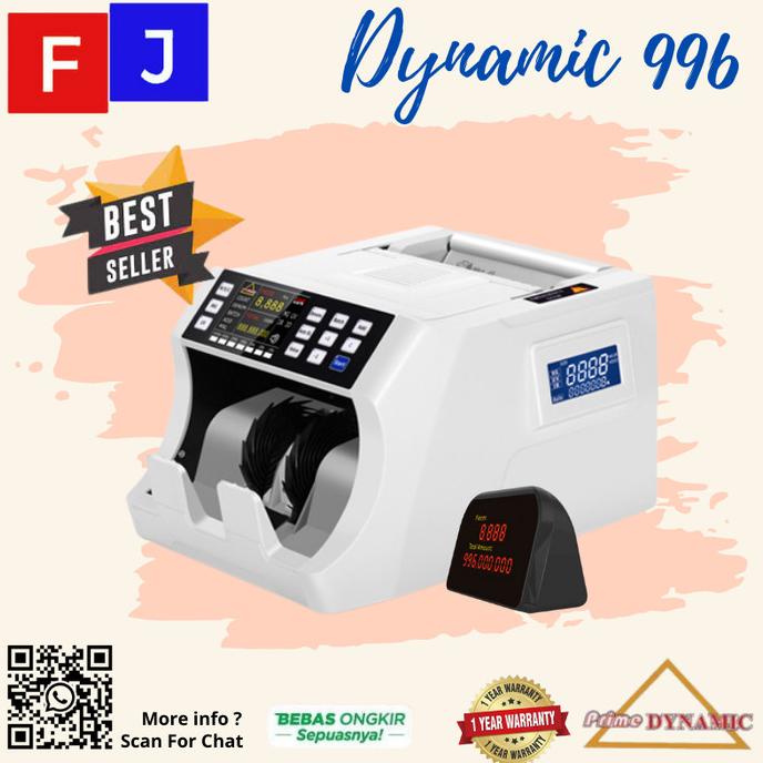 

MESIN HITUNG UANG PRIME DYNAMIC 996 - GARANSI RESMI